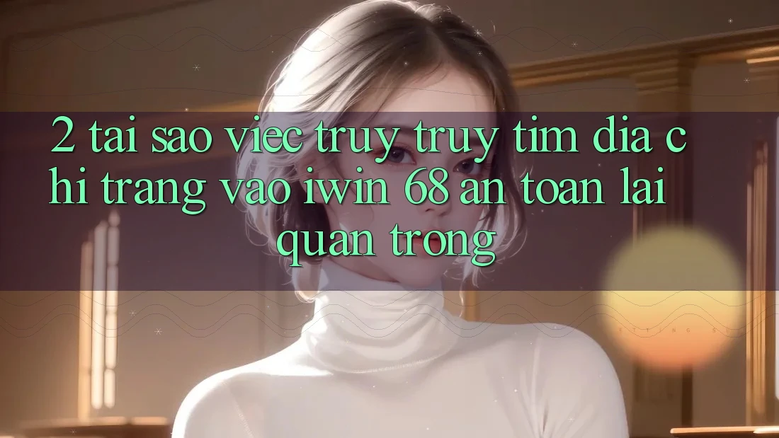 2. Tại Sao Việc Truy truy tìm Địa chỉ trang Vào iwin 68 An Toàn Lại Quan Trọng? 2. Tại Sao Việc Truy truy tìm Địa chỉ trang Vào iwin 68 An Toàn Lại Quan Trọng?