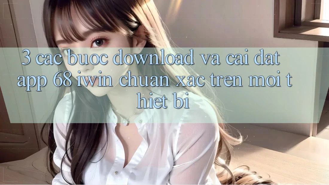 3. Các bước download và cài đặt App 68 iwin chuẩn xác trên mọi thiết bị 3. Các bước download và cài đặt App 68 iwin chuẩn xác trên mọi thiết bị