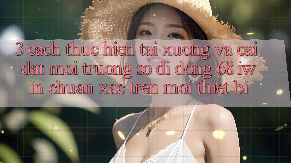 3. Cách thực hiện tải xuống và cài đặt Môi trường số di động 68 iwin chuẩn xác trên mọi thiết bị
