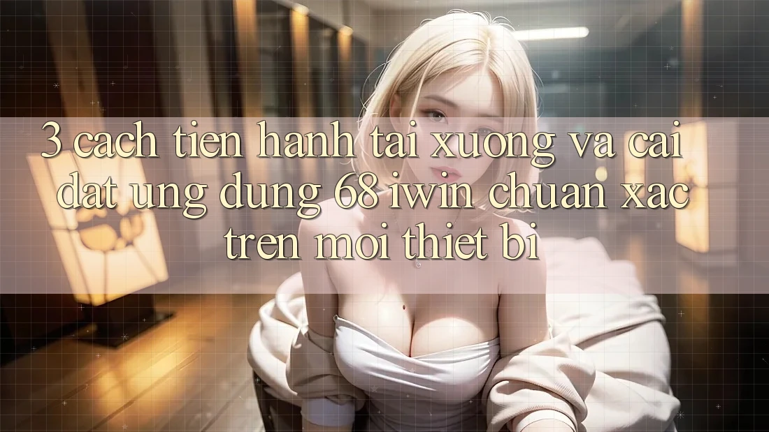 3. Cách tiến hành tải xuống và cài đặt Ứng dụng 68 iwin chuẩn xác trên mọi thiết bị