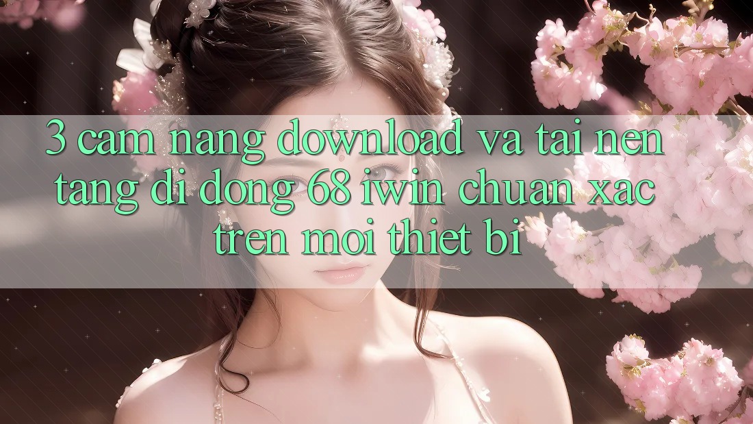 3. Cẩm nang download và tải Nền tảng di động 68 iwin chuẩn xác trên mọi thiết bị 3. Cẩm nang download và tải Nền tảng di động 68 iwin chuẩn xác trên mọi thiết bị
