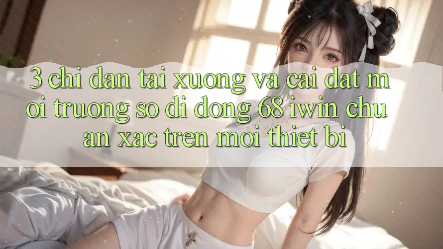 3. Chỉ dẫn tải xuống và cài đặt Môi trường số di động 68 iwin chuẩn xác trên mọi thiết bị 3. Chỉ dẫn tải xuống và cài đặt Môi trường số di động 68 iwin chuẩn xác trên mọi thiết bị