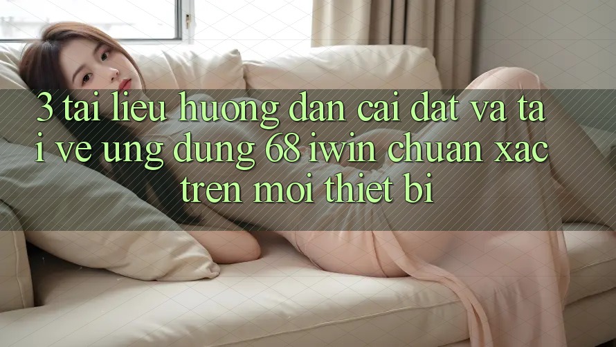 3. Tài liệu hướng dẫn cài đặt và tải về Ứng dụng 68 iwin chuẩn xác trên mọi thiết bị 3. Tài liệu hướng dẫn cài đặt và tải về Ứng dụng 68 iwin chuẩn xác trên mọi thiết bị