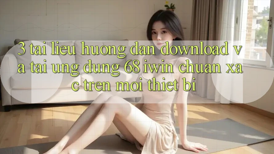 3. Tài liệu hướng dẫn download và tải Ứng dụng 68 iwin chuẩn xác trên mọi thiết bị 3. Tài liệu hướng dẫn download và tải Ứng dụng 68 iwin chuẩn xác trên mọi thiết bị