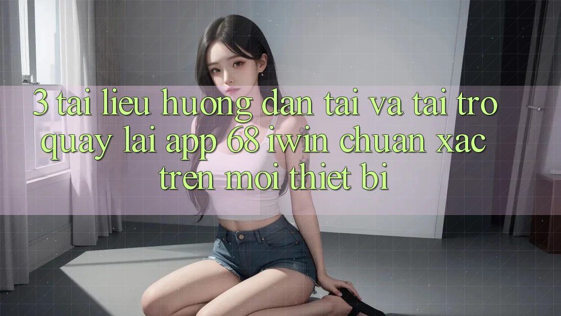 3. Tài liệu hướng dẫn tải và tải trở quay lại App 68 iwin chuẩn xác trên mọi thiết bị 3. Tài liệu hướng dẫn tải và tải trở quay lại App 68 iwin chuẩn xác trên mọi thiết bị