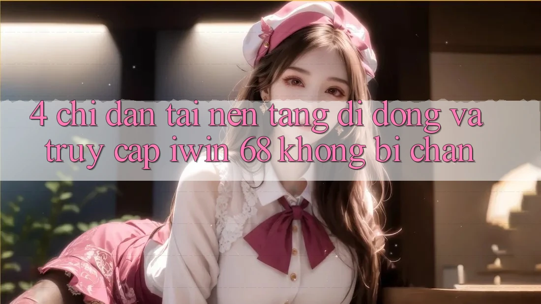 4. Chỉ dẫn Tải Nền tảng di động Và Truy Cập iwin 68 Không Bị Chặn 4. Chỉ dẫn Tải Nền tảng di động Và Truy Cập iwin 68 Không Bị Chặn