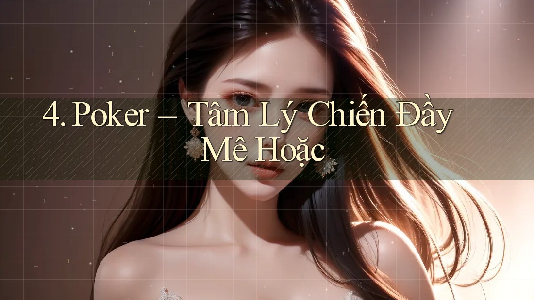 4. Poker – Tâm Lý Chiến Đầy Mê Hoặc 4. Poker – Tâm Lý Chiến Đầy Mê Hoặc