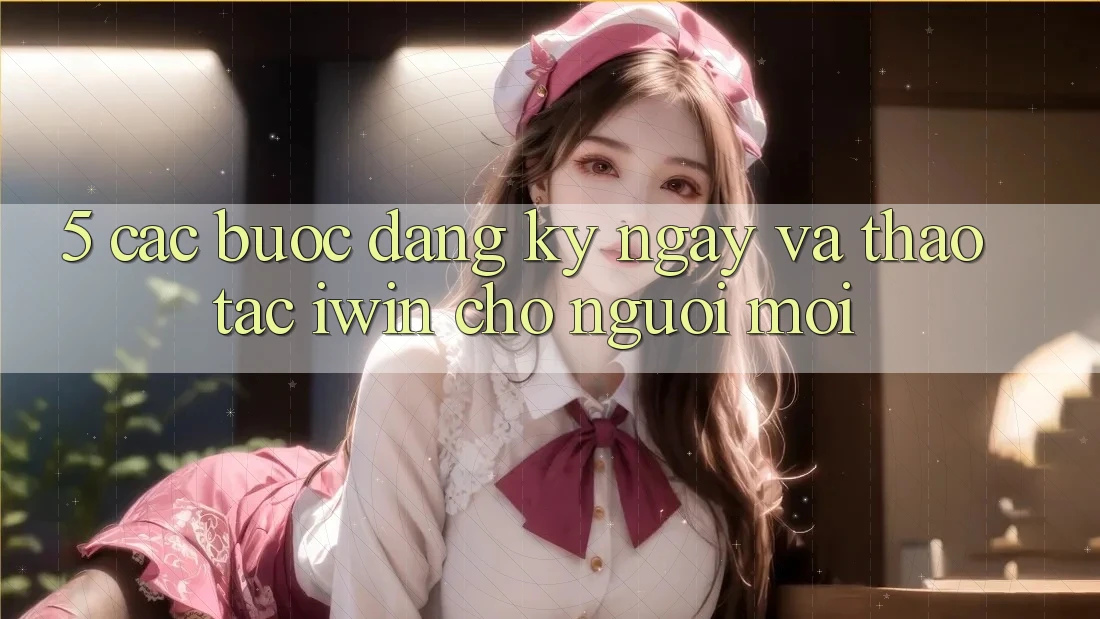 5. Các bước Đăng ký ngay Và Thao tác iwin Cho Người Mới