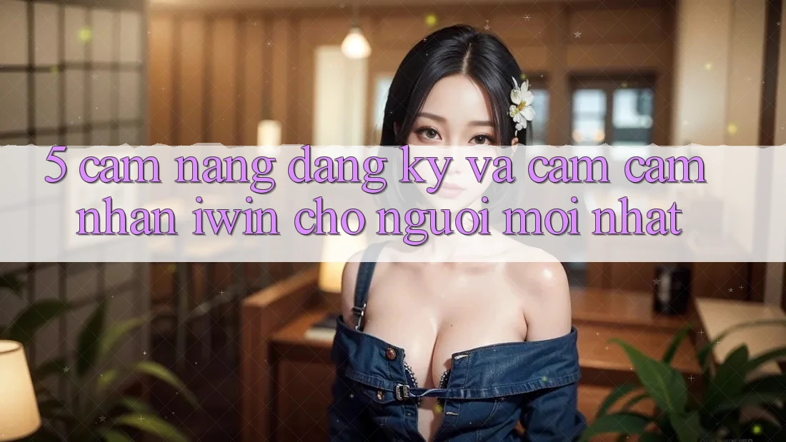 5. Cẩm nang Đăng Ký Và Cảm cảm nhận iwin Cho Người Mới nhất