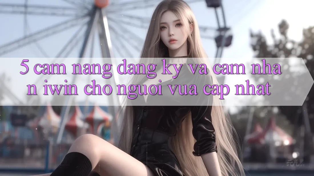 5. Cẩm nang Đăng Ký Và Cảm nhận iwin Cho Người Vừa cập nhật 5. Cẩm nang Đăng Ký Và Cảm nhận iwin Cho Người Vừa cập nhật