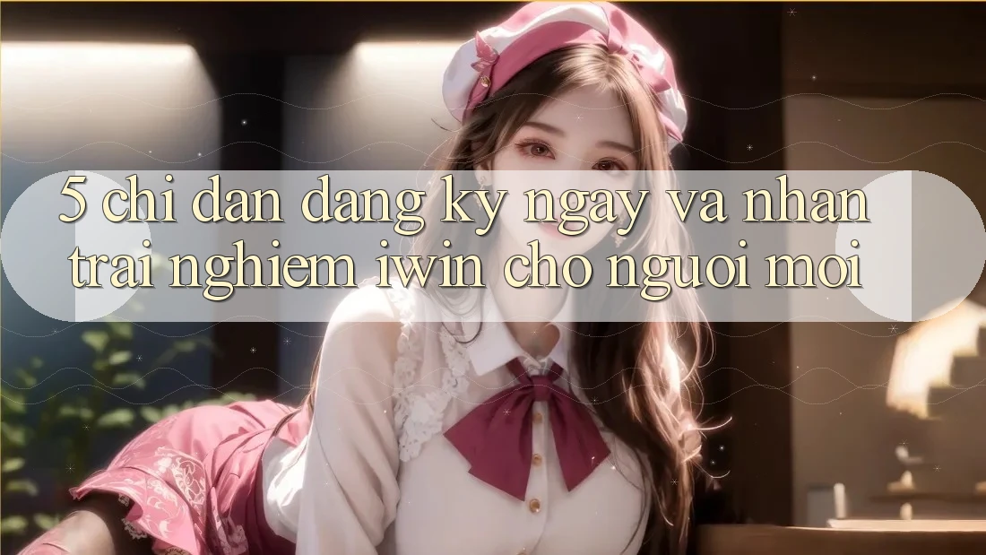 5. Chỉ dẫn Đăng ký ngay Và Nhận trải nghiệm iwin Cho Người Mới 5. Chỉ dẫn Đăng ký ngay Và Nhận trải nghiệm iwin Cho Người Mới