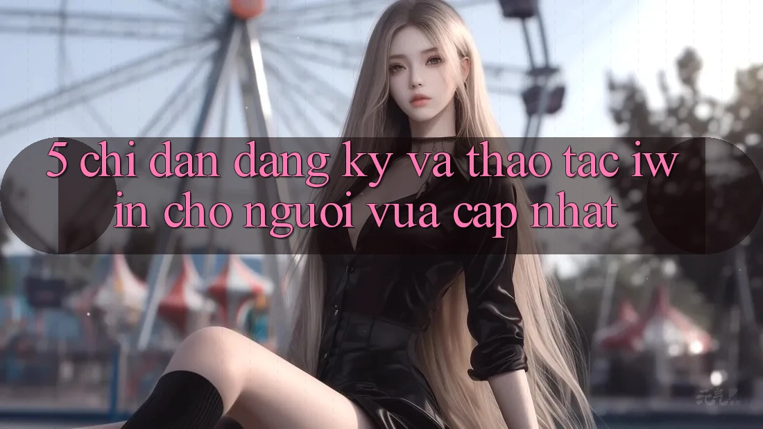 5. Chỉ dẫn Đăng Ký Và Thao tác iwin Cho Người Vừa cập nhật