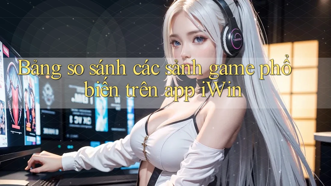 Bảng so sánh các sảnh game phổ biến trên app iWin Bảng so sánh các sảnh game phổ biến trên app iWin