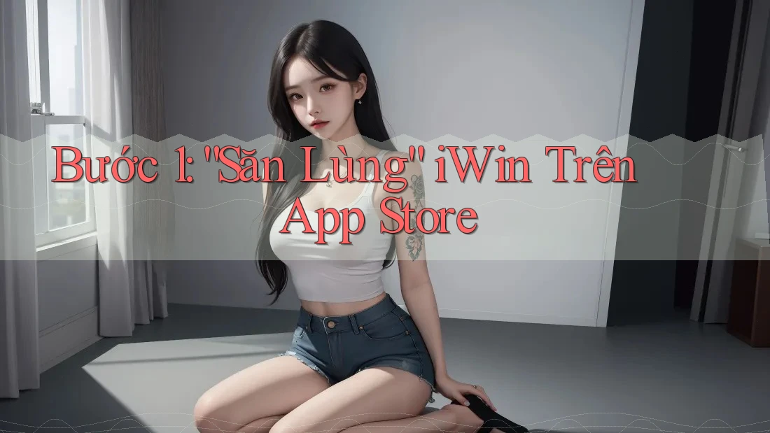 Bước 1: “Săn Lùng” iWin Trên App Store Bước 1: “Săn Lùng” iWin Trên App Store