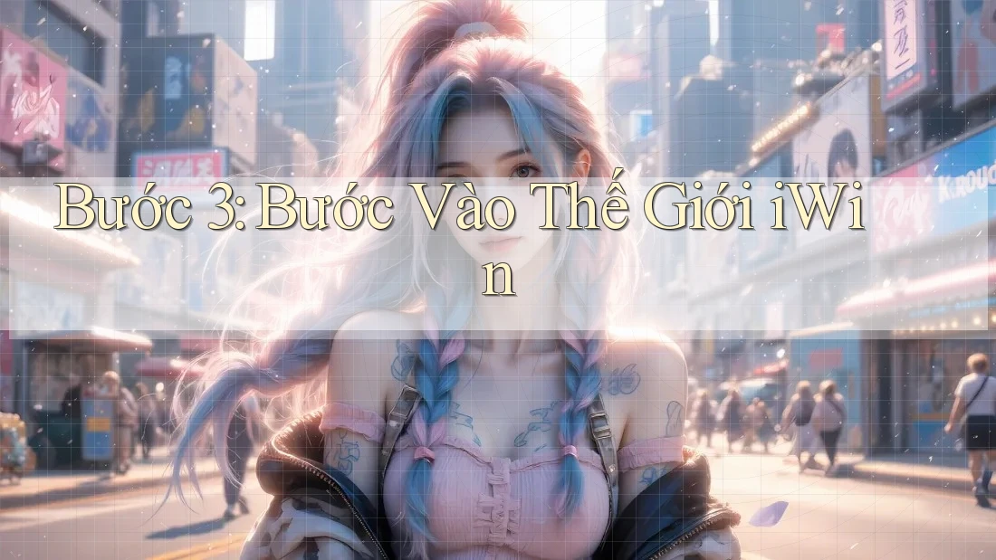 Bước 3: Bước Vào Thế Giới iWin Bước 3: Bước Vào Thế Giới iWin