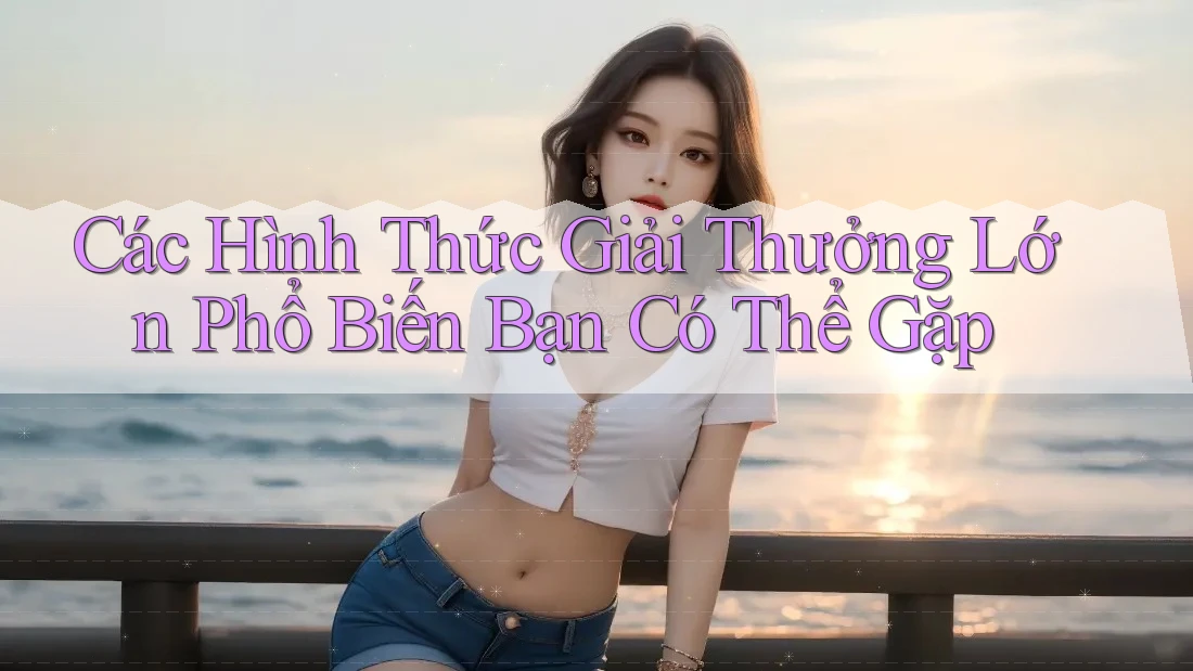 Các Hình Thức Giải Thưởng Lớn Phổ Biến Bạn Có Thể Gặp