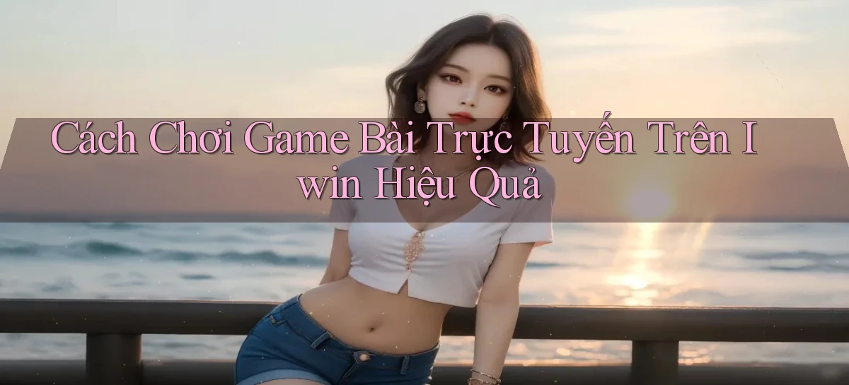 cách chơi game bài trực tuyến trên iwin hiệu quả