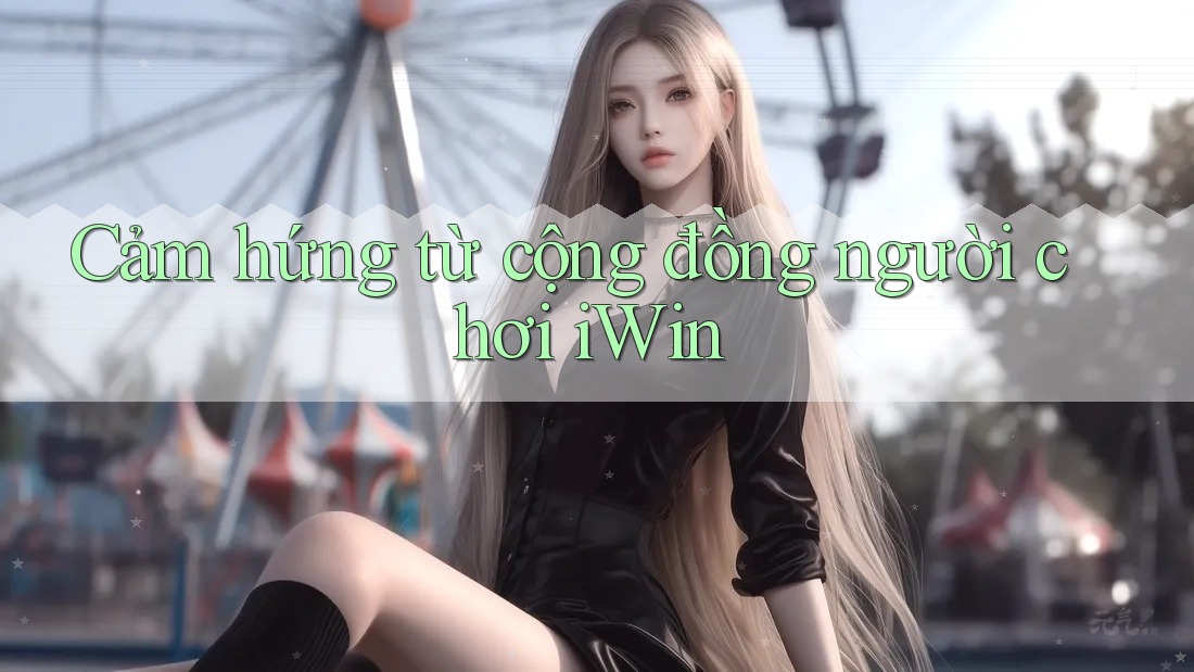 Cảm hứng từ cộng đồng người chơi iWin Cảm hứng từ cộng đồng người chơi iWin