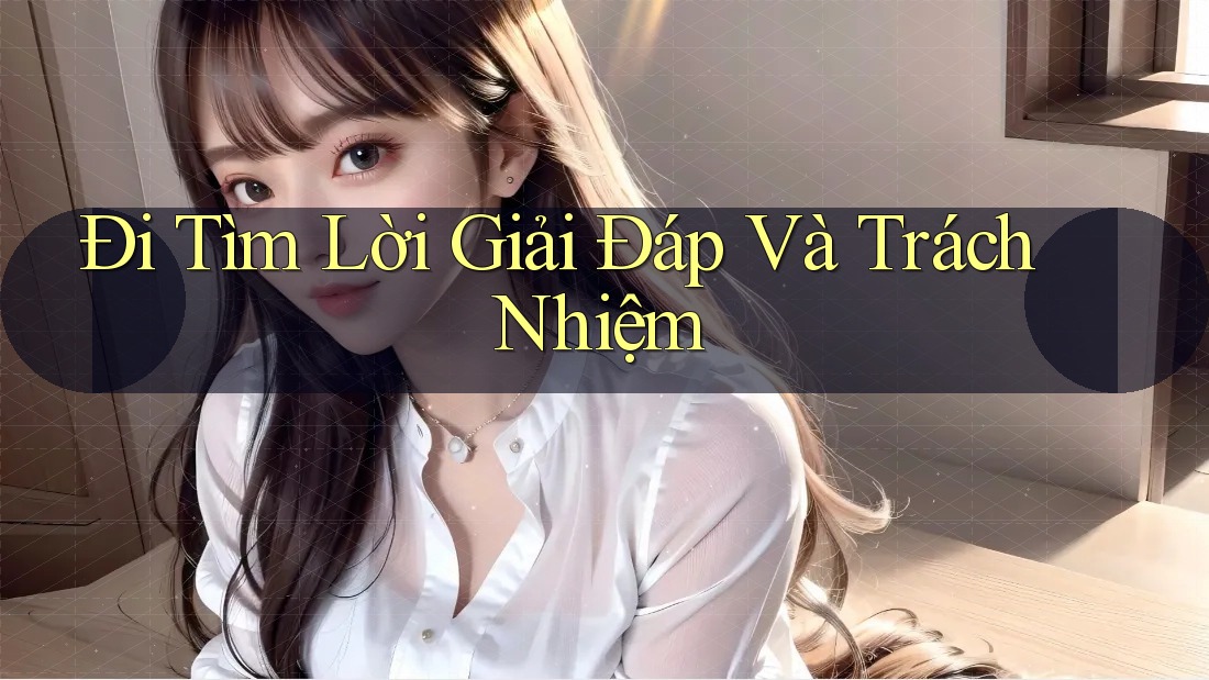 Đi Tìm Lời Giải Đáp Và Trách Nhiệm Đi Tìm Lời Giải Đáp Và Trách Nhiệm