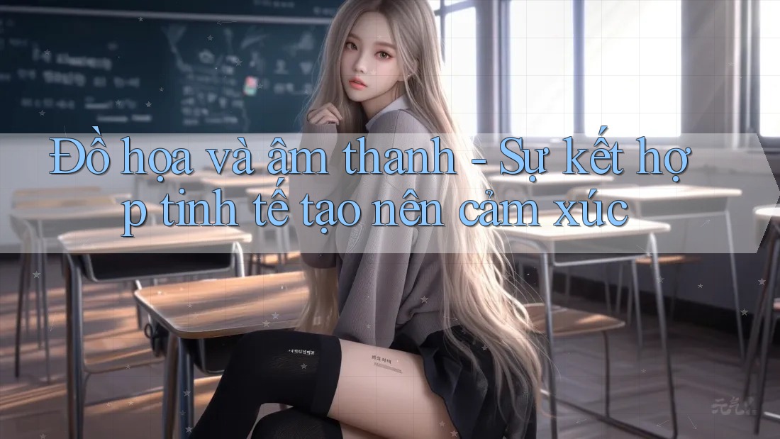 Đồ họa và âm thanh - Sự kết hợp tinh tế tạo nên cảm xúc Đồ họa và âm thanh - Sự kết hợp tinh tế tạo nên cảm xúc