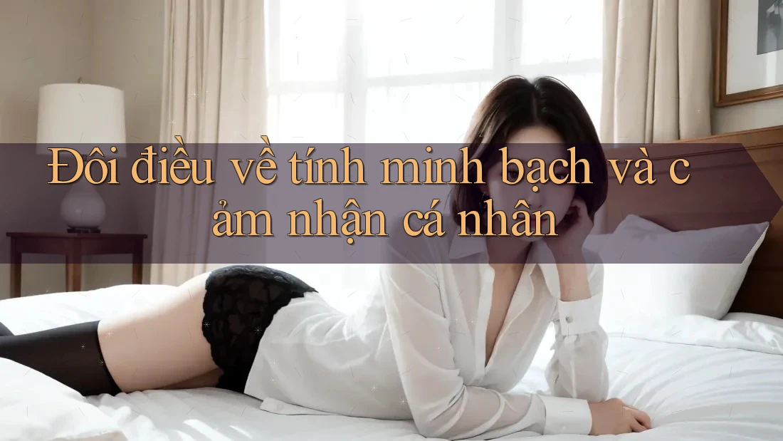 Đôi điều về tính minh bạch và cảm nhận cá nhân Đôi điều về tính minh bạch và cảm nhận cá nhân