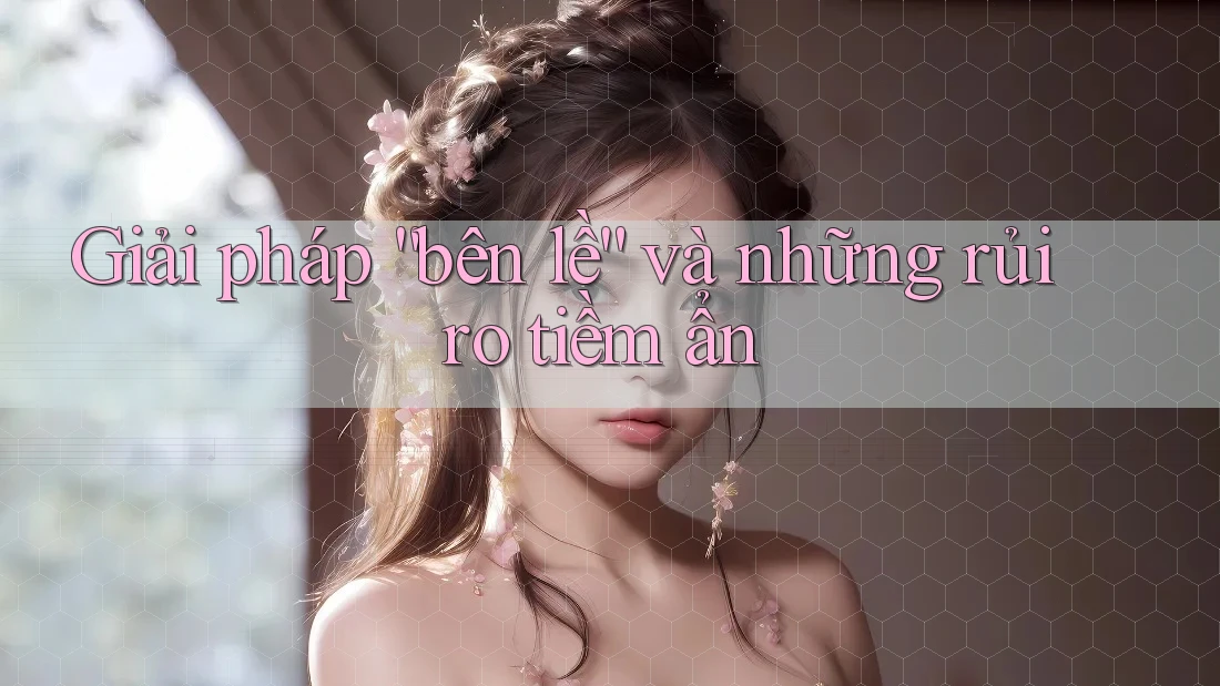 Giải pháp “bên lề” và những rủi ro tiềm ẩn Giải pháp “bên lề” và những rủi ro tiềm ẩn