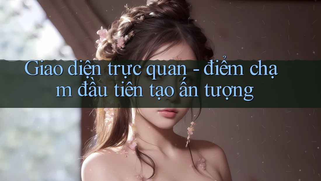 Giao diện trực quan - điểm chạm đầu tiên tạo ấn tượng Giao diện trực quan - điểm chạm đầu tiên tạo ấn tượng