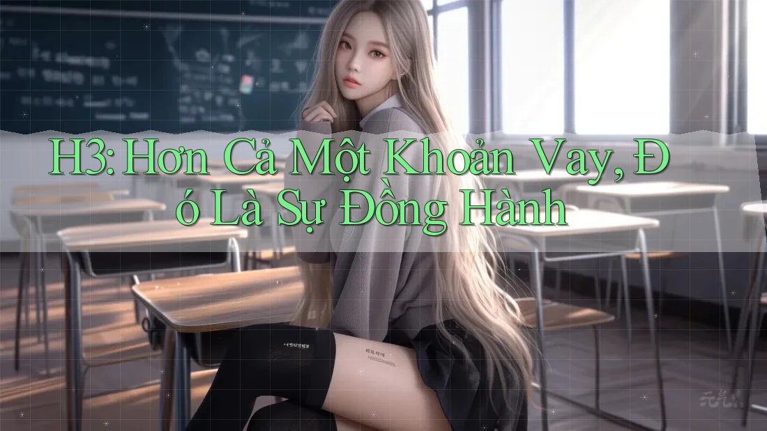 H3: Hơn Cả Một Khoản Vay, Đó Là Sự Đồng Hành H3: Hơn Cả Một Khoản Vay, Đó Là Sự Đồng Hành