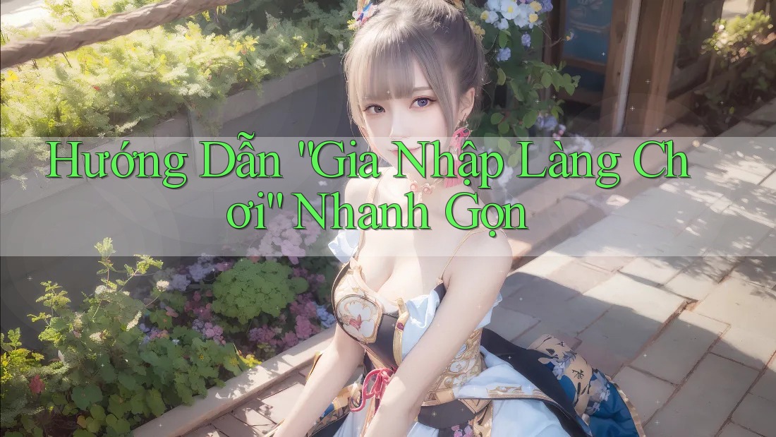 Hướng Dẫn “Gia Nhập Làng Chơi” Nhanh Gọn Hướng Dẫn “Gia Nhập Làng Chơi” Nhanh Gọn
