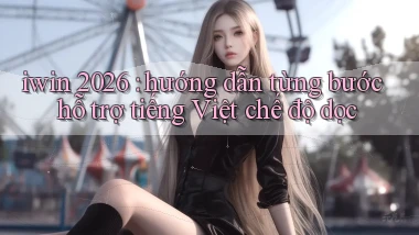 iwin 2026 hướng dẫn từng bước hỗ trợ tiếng Việt chế độ dọc