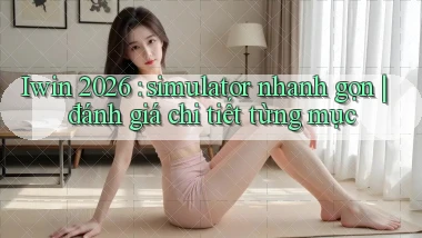 Iwin 2026 simulator nhanh gọn đánh giá chi tiết từng mục