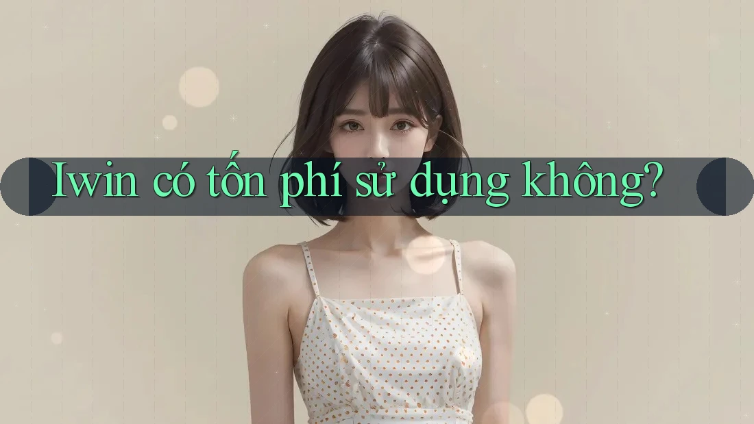 Iwin có tốn phí sử dụng không? Iwin có tốn phí sử dụng không?
