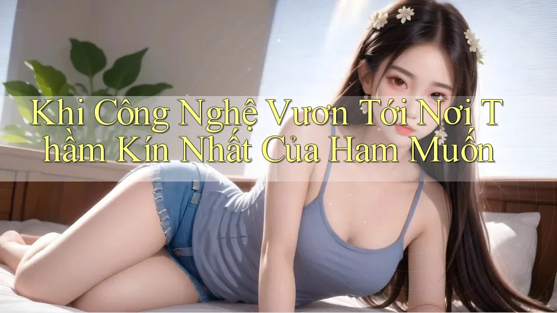 Khi Công Nghệ Vươn Tới Nơi Thầm Kín Nhất Của Ham Muốn Khi Công Nghệ Vươn Tới Nơi Thầm Kín Nhất Của Ham Muốn