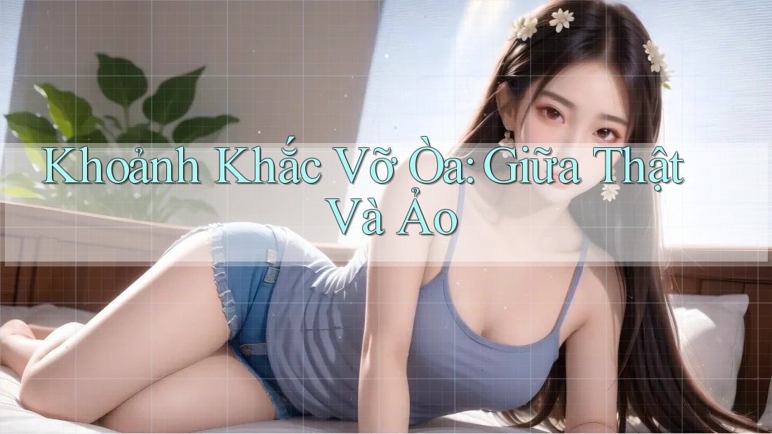Khoảnh Khắc Vỡ Òa: Giữa Thật Và Ảo Khoảnh Khắc Vỡ Òa: Giữa Thật Và Ảo