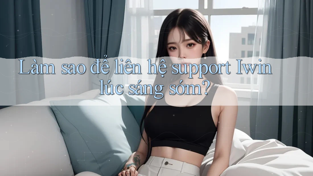 Làm sao để liên hệ support Iwin lúc sáng sớm?