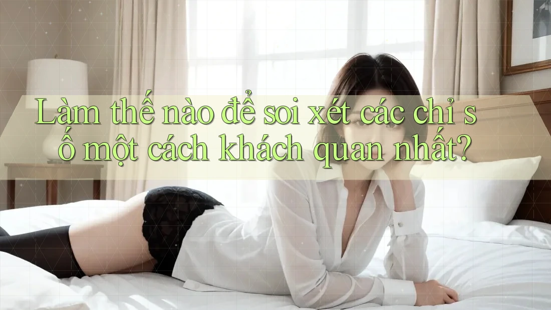 Làm thế nào để soi xét các chỉ số một cách khách quan nhất? Làm thế nào để soi xét các chỉ số một cách khách quan nhất?