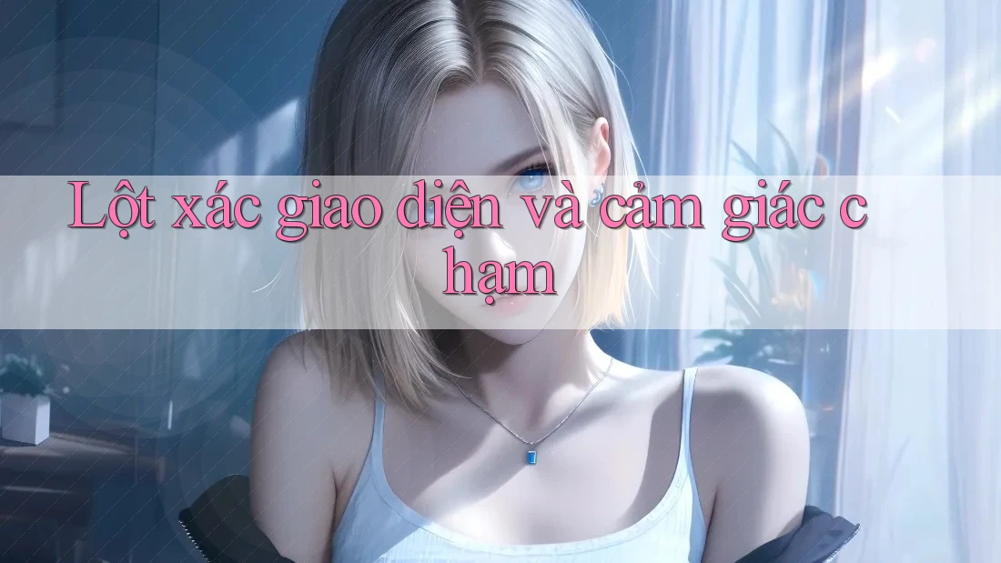 Lột xác giao diện và cảm giác chạm Lột xác giao diện và cảm giác chạm