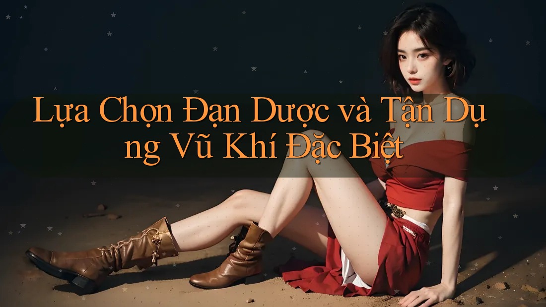 Lựa Chọn Đạn Dược và Tận Dụng Vũ Khí Đặc Biệt Lựa Chọn Đạn Dược và Tận Dụng Vũ Khí Đặc Biệt