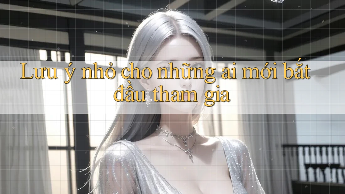 Lưu ý nhỏ cho những ai mới bắt đầu tham gia Lưu ý nhỏ cho những ai mới bắt đầu tham gia