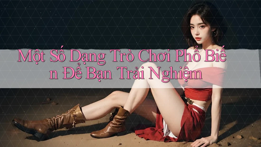 Một Số Dạng Trò Chơi Phổ Biến Để Bạn Trải Nghiệm Một Số Dạng Trò Chơi Phổ Biến Để Bạn Trải Nghiệm