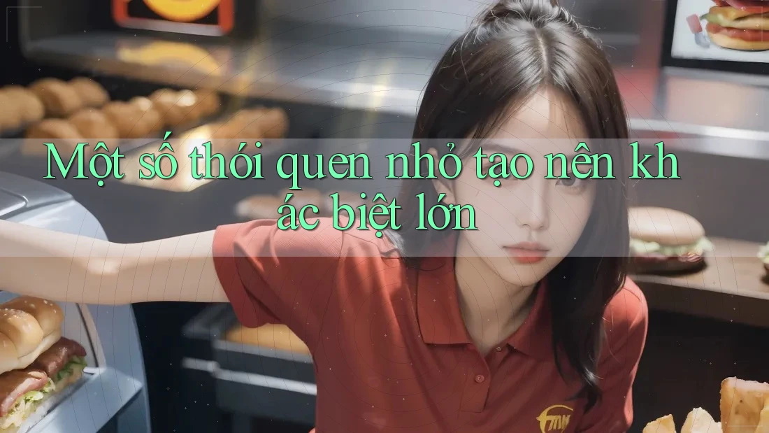 Một số thói quen nhỏ tạo nên khác biệt lớn