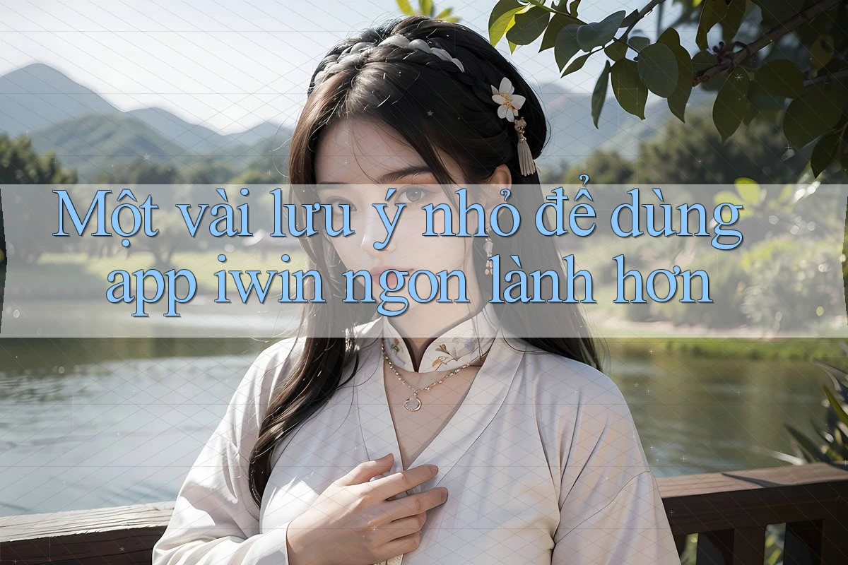 Một vài lưu ý nhỏ để dùng app iwin ngon lành hơn
