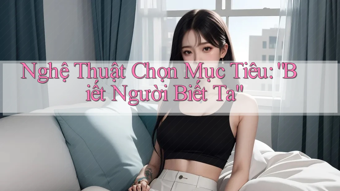 Nghệ Thuật Chọn Mục Tiêu: “Biết Người Biết Ta”