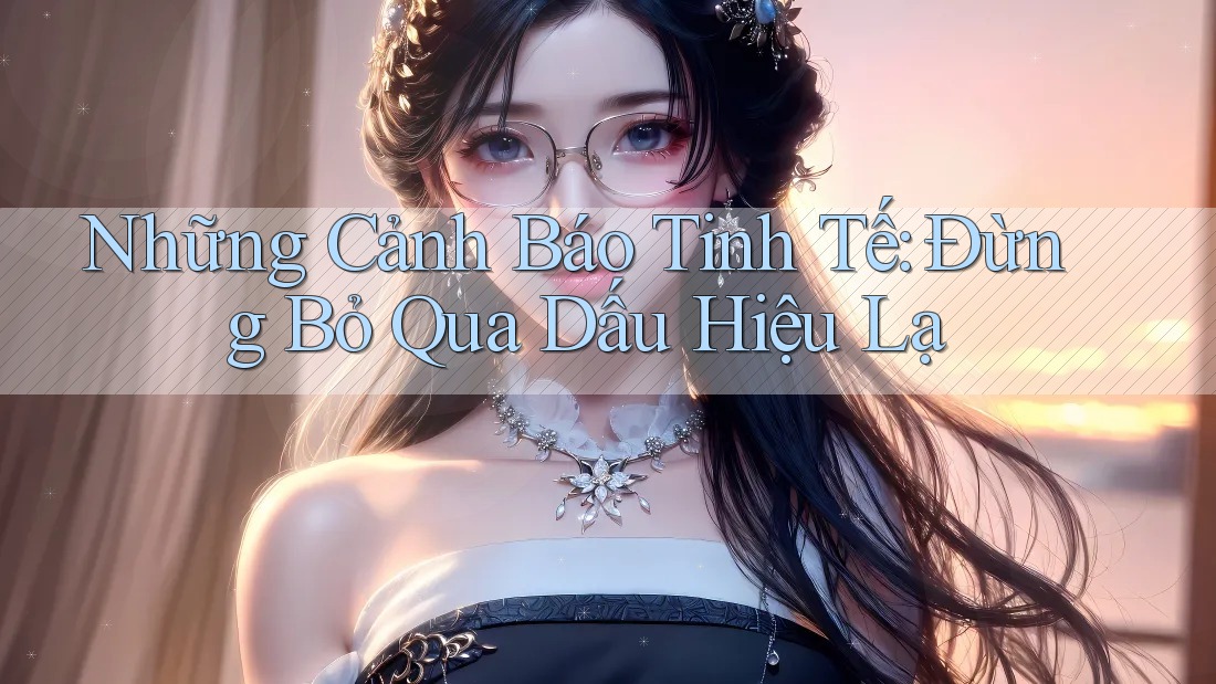 Những Cảnh Báo Tinh Tế: Đừng Bỏ Qua Dấu Hiệu Lạ Những Cảnh Báo Tinh Tế: Đừng Bỏ Qua Dấu Hiệu Lạ