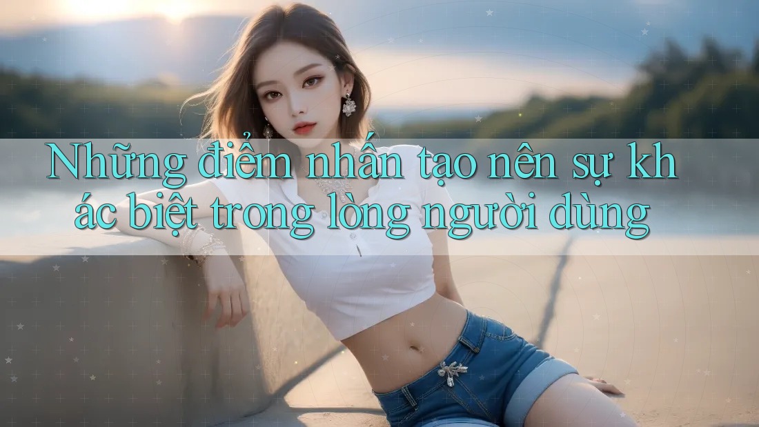 Những điểm nhấn tạo nên sự khác biệt trong lòng người dùng Những điểm nhấn tạo nên sự khác biệt trong lòng người dùng