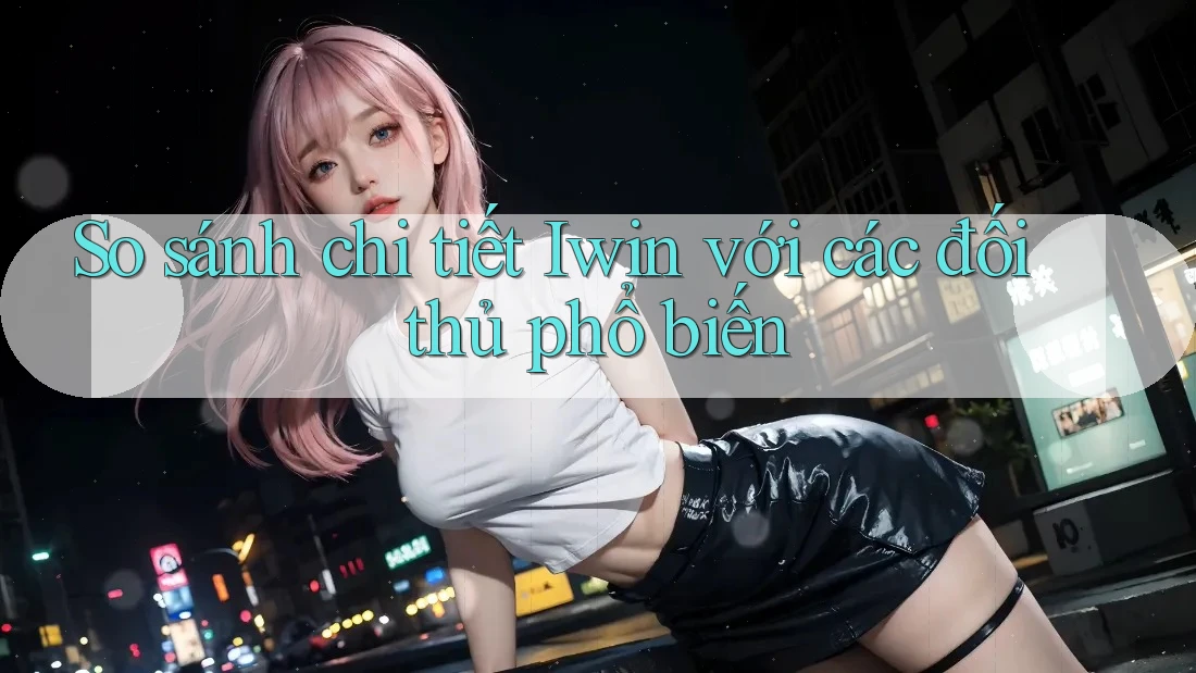 So sánh chi tiết Iwin với các đối thủ phổ biến So sánh chi tiết Iwin với các đối thủ phổ biến
