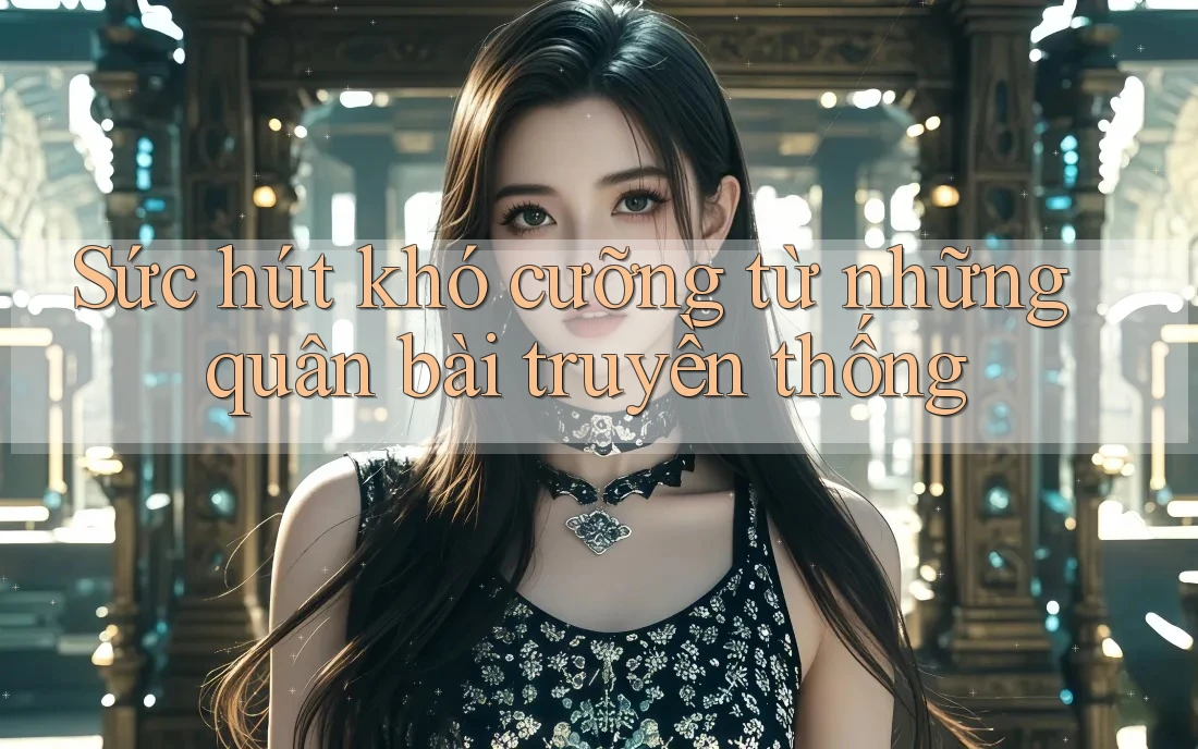 Sức hút khó cưỡng từ những quân bài truyền thống Sức hút khó cưỡng từ những quân bài truyền thống