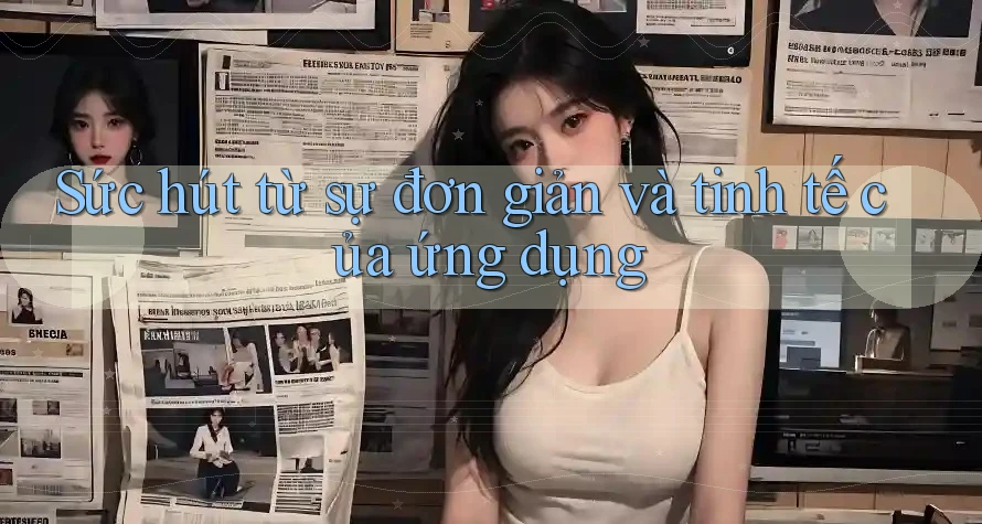 Sức hút từ sự đơn giản và tinh tế của ứng dụng Sức hút từ sự đơn giản và tinh tế của ứng dụng