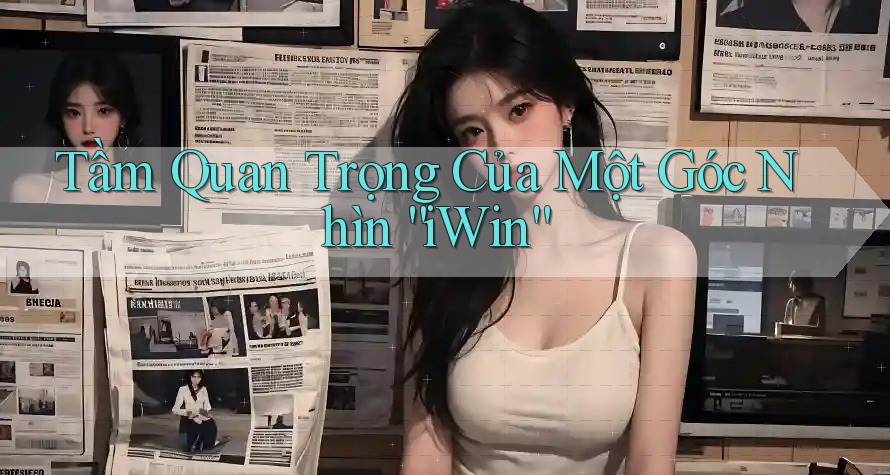 Tầm Quan Trọng Của Một Góc Nhìn “iWin” Tầm Quan Trọng Của Một Góc Nhìn “iWin”