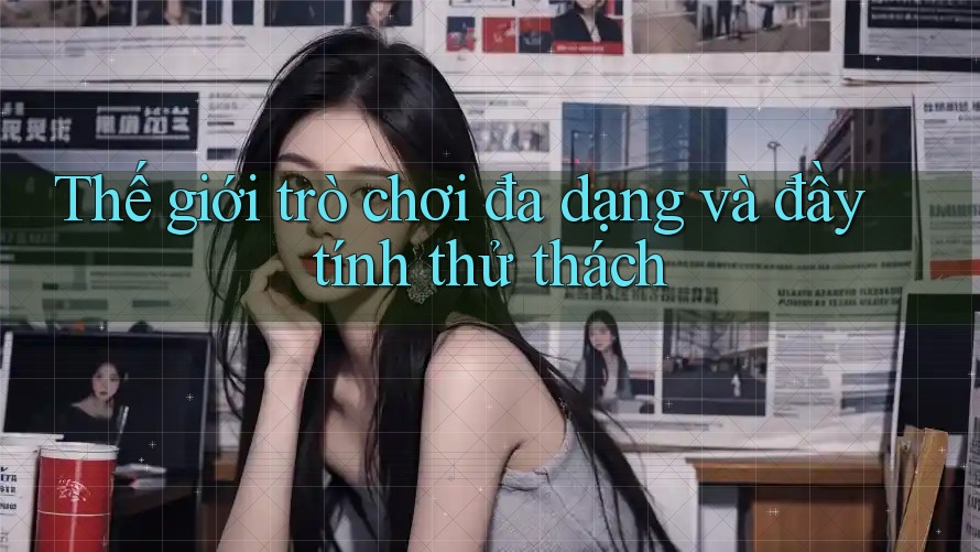 Thế giới trò chơi đa dạng và đầy tính thử thách